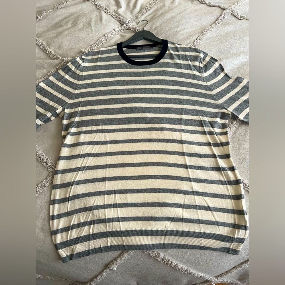 Vince light stripped sweater